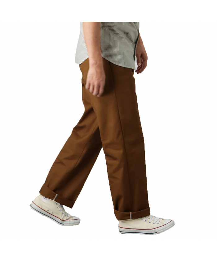 山田レン Dickies ディッキーズ ワークパンツ 茶 ブラウン マックハウス Mac－House Dickies ディッキーズ ワークパンツ
