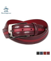 Munsingwear/マンシングウェア Munsingwear ベルト レザーベルト メンズ 本革 バックル LEATHER BELT ブラック ネイビー ワイン レッド ブラウン /504036576