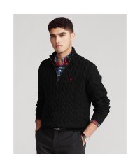 POLO RALPH LAUREN/ケーブルニット コットン クォータージップ セーター/504200947