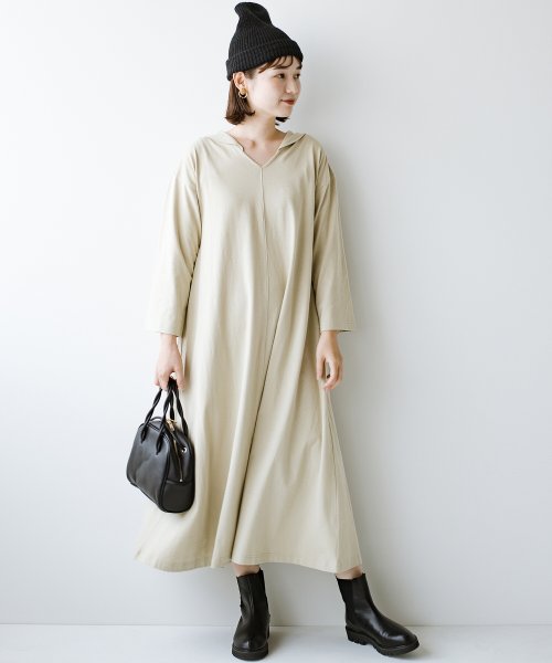 部屋着並みに楽ちんなのに今っぽかわいい ゆったりaラインシルエットのセーラーカラーカットソーワンピース ハコ Haco D Fashion 部屋着並みに楽ちんなのに今っぽかわいい ゆったりaラインシルエットのセーラーカラーカットソーワンピース ハコ Haco D Fashion
