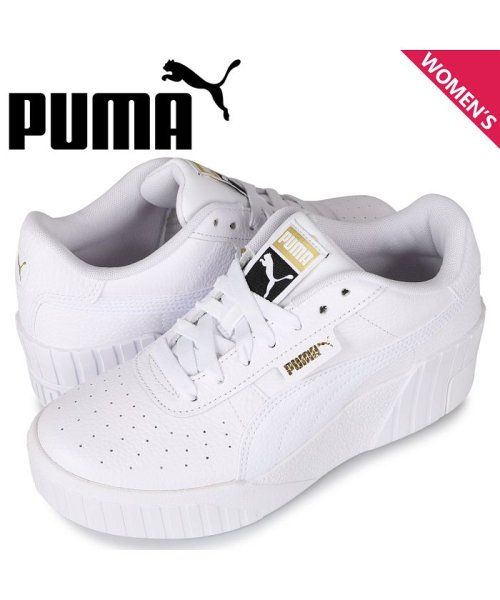 Puma プーマ スニーカー レディース 厚底 カリ ウェッジ Cali Wedge ホワイト 白 01 プーマ Puma D Fashion