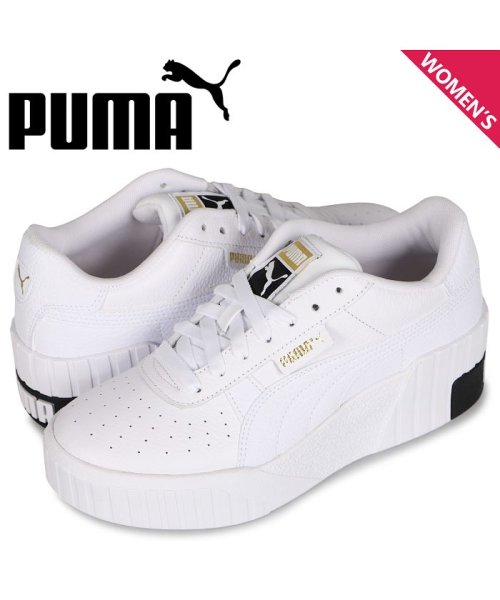 Puma プーマ スニーカー レディース 厚底 カリ ウェッジ Cali Wedge ホワイト 白 03 プーマ Puma D Fashion
