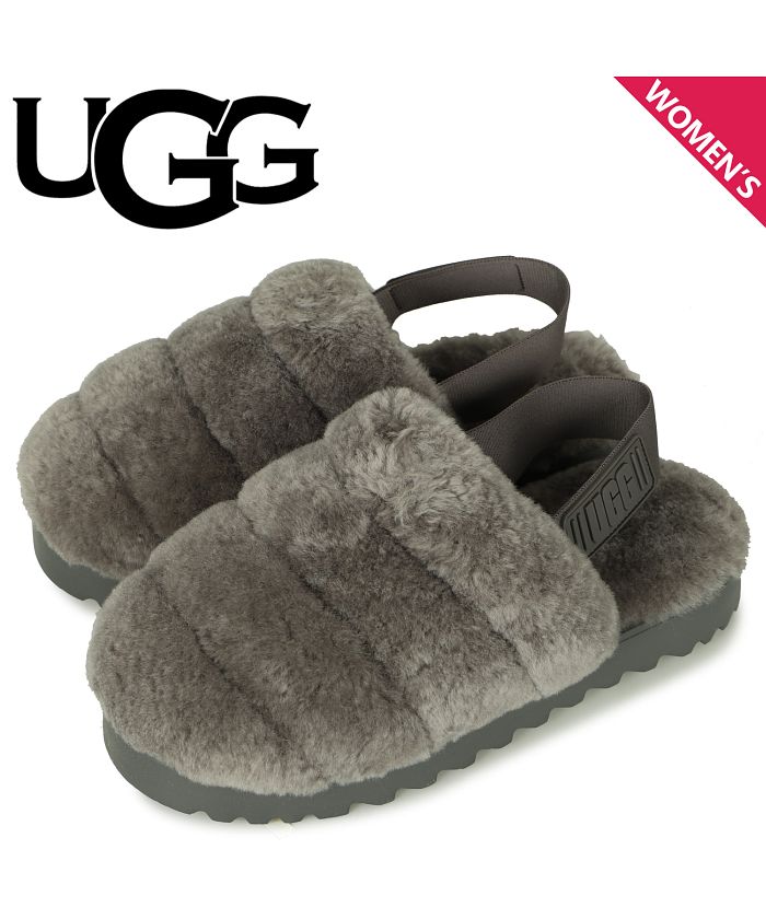 UGG アグ サンダル レディース ファー スーパー フラッフ スリッパ