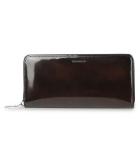 VANQUISH/ヴァンキッシュ VANQUISH ヴァンキッシュ VANQUISH 長財布 メンズ 本革 ラウンドファスナー LONG WALLET グレー ネイビー ダーク /504254454