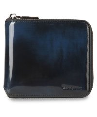 VANQUISH/ヴァンキッシュ VANQUISH 二つ折り財布 メンズ 本革 ラウンドファスナー WALLET グレー ネイビー ブラウン ワイン グリーン VQM－43180/504254456