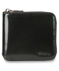 VANQUISH/ヴァンキッシュ VANQUISH 二つ折り財布 メンズ 本革 ラウンドファスナー WALLET グレー ネイビー ブラウン ワイン グリーン VQM－43180/504254456