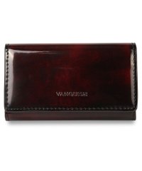 VANQUISH/ヴァンキッシュ VANQUISH ヴァンキッシュ VANQUISH キーケース メンズ 本革 5連 小銭入れ付き L字ファスナー KEY CASE グレー ネイ/504254458