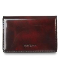 VANQUISH/ヴァンキッシュ VANQUISH 名刺入れ 定期入れ カードケース メンズ 本革 CARD CASE グレー ネイビー ワイン ダーク ブラウン グリーン 43/504254459