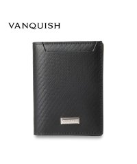 VANQUISH/ヴァンキッシュ VANQUISH 二つ折り財布 メンズ 本革 WALLET ブラック 黒 43250/504254462