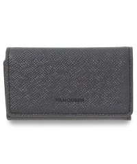 VANQUISH/ヴァンキッシュ VANQUISH キーケース メンズ 本革 5連 L字ファスナー KEY CASE ブラック ネイビー ダーク グリーン 黒 43310/504254467