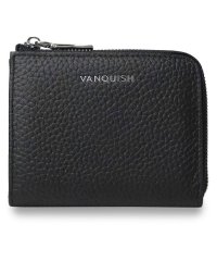 VANQUISH/ヴァンキッシュ VANQUISH ヴァンキッシュ VANQUISH ミニ財布 小銭入れ コインケース メンズ 本革 L字ファスナー MINI WALLET ブラ/504254490