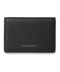 VANQUISH/ヴァンキッシュ VANQUISH 名刺入れ 定期入れ カードケース メンズ 本革 CARD CASE ブラック ネイビー ダーク グリーン 黒 43550/504254492