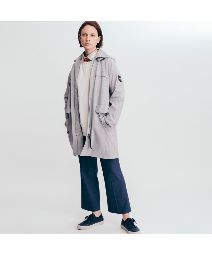 【未使用品】　エーグル　AIGLE スプリング　コート　ステンカラー セール】エーグル AIGLE 透湿防水 ラボウ ステンカラー コート