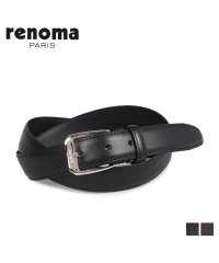 renoma/RENOMA レノマ ベルト レザーベルト メンズ 本革 LEATHER BELT ブラック ダーク ブラウン 黒 RE－190507/503017626