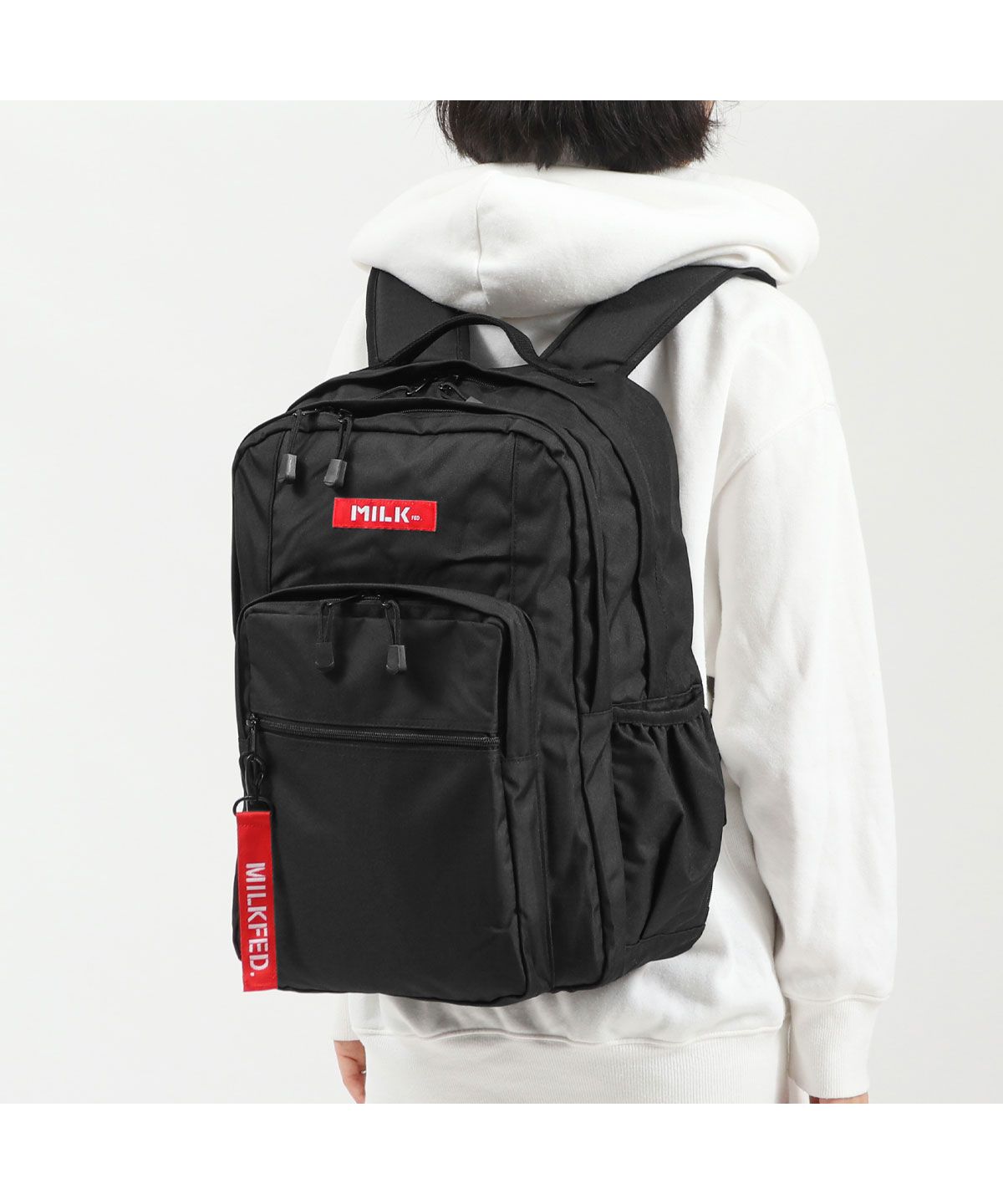 新品　ミルクフェド　リュック ミルクフェド MILKFED. ミルクフェド リュック MILKFED. W ZIP