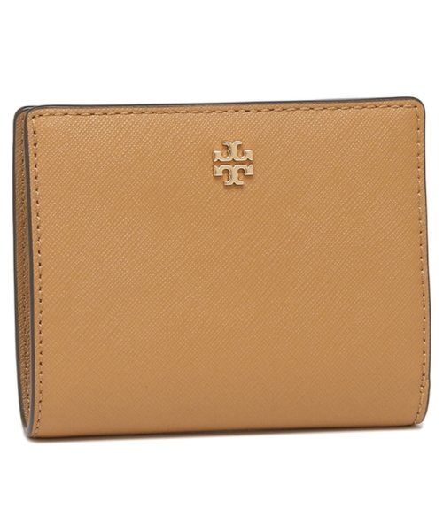 トリーバーチ アウトレット 二つ折り財布 エマーソン ブラウン レディース Tory Burch 900 トリーバーチ Tory Burch D Fashion