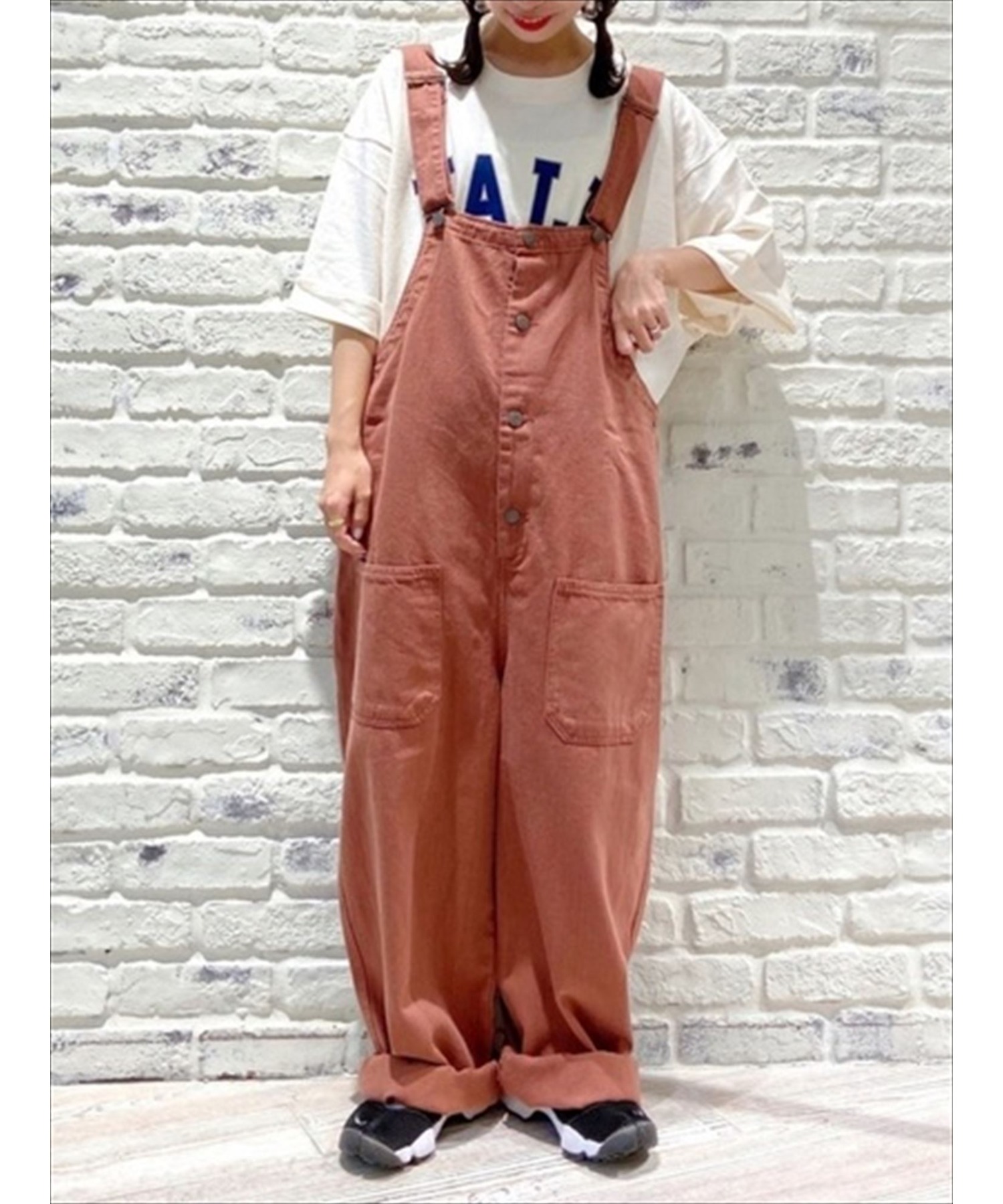セール Sm2 前あきサロペット サマンサ モスモス Samansa Mos2 D Fashion