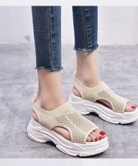 Lace Ladies/レースレディース Lace Ladies メッシュ厚底スポーツサンダル/504263030