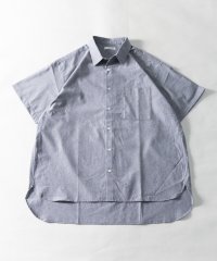 Nylaus/ビッグシルエット ショートスリーブ オックスフォードルーズシャツ 半袖シャツ/504265185