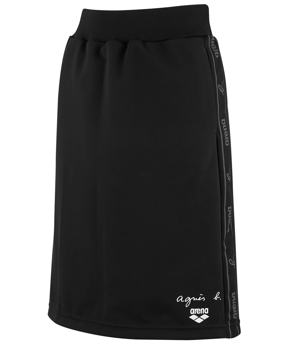 Agnes b. × arena ブラックフレアスカート セール】【Outlet】JFD9 JUPE ARENA スカート(504222301