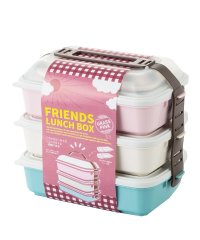 BACKYARD FAMILY/ノーブランド No Brand フレンズランチ 3段セット【返品不可商品】/503141110
