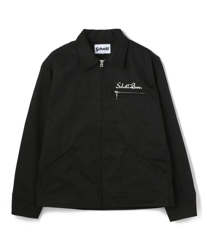 6月6日まで出品。Schott N.Y.C. ワークジャケット　ワッペン付き 6月6日まで出品。Schott N.Y.C. ワークジャケット ワッペン付き