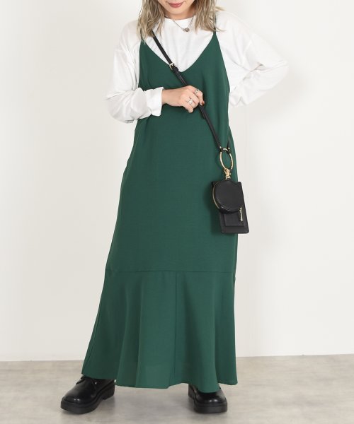 セール 38 Off マーメイドキャミワンピース ロンtee ダブルクローゼット W Closet D Fashion セール 38 Off マーメイドキャミワンピース ロンtee ダブルクローゼット W Closet D Fashion