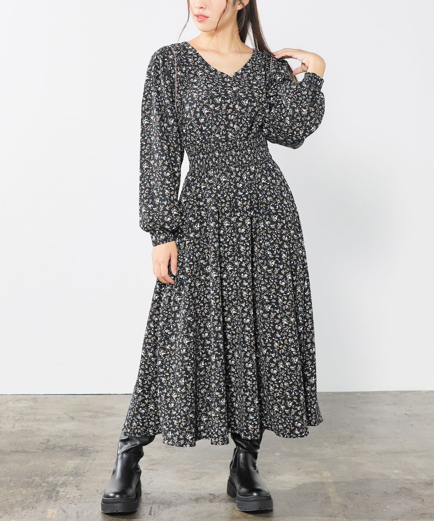 ｖネックワンピース Web限定llサイズ有 ハニーズ Honeys D Fashion