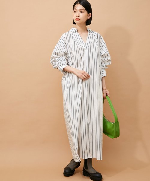 クーポン アウトレット店舗 Web限定 Tcストライプスキッパーワンピース アダム エ ロペ Adam Et Rope D Fashion クーポン アウトレット店舗 Web限定 Tcストライプスキッパーワンピース アダム エ ロペ Adam Et Rope D Fashion