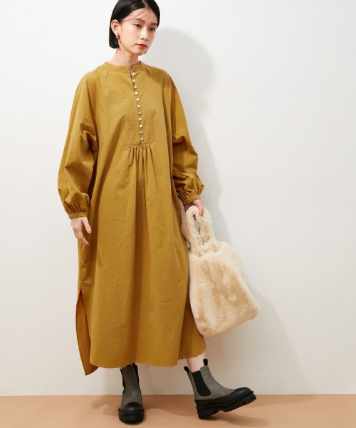 アウトレット店舗 Web限定 ボリュームスリーブボタンワンピース アダム エ ロペ Adam Et Rope D Fashion アウトレット店舗 Web限定 ボリュームスリーブボタンワンピース アダム エ ロペ Adam Et Rope D Fashion