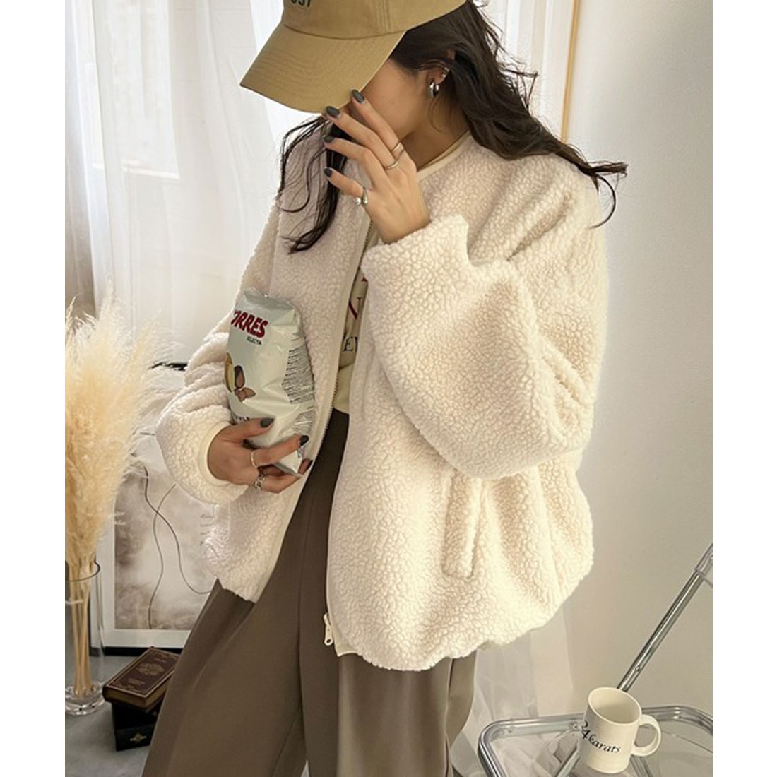 クーポン】【セール50%OFF】ノーカラーリバーシブル撥水ショート丈 ...