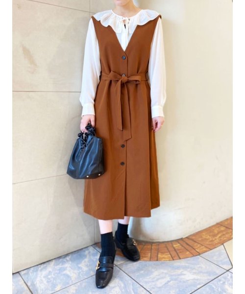 セール Techichi Terrasse ロングジレワンピース テチチ Te Chichi D Fashion