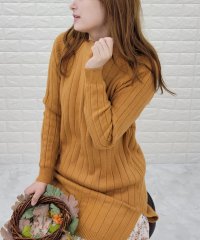 Lace Ladies/レースレディース Lace Ladies リブ ハイネック 長袖ニット/504279396