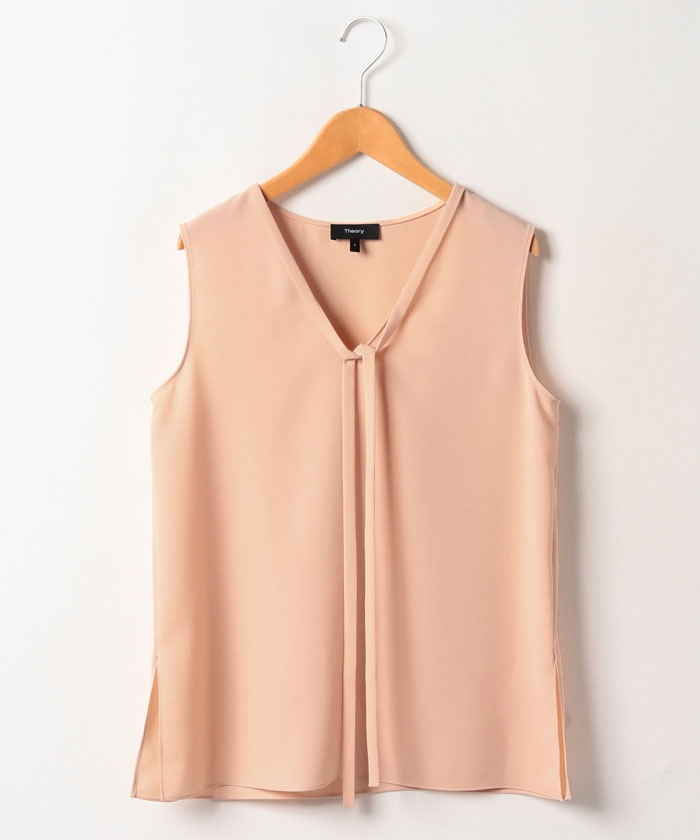 ブラウス PRIME GGT SL TIE SHELL(504268668) | セオリー(Theory