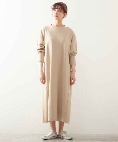 セール コットンポンチロングワンピース メルローズ クレール Melrose Claire D Fashion