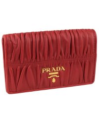 PRADA/【PRADA(プラダ)】PRADA プラダ カードケース 二つ折り財布/504284702