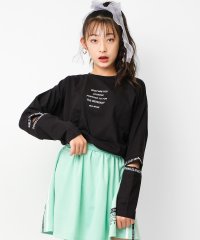 RiCO SUCRE/袖スリットロングTシャツ/504286547