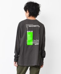 RAT EFFECT/ネオンプリントロングTシャツ/504286562