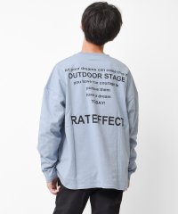 RAT EFFECT/バックナロープリントロングTシャツ/504286563