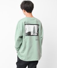 RAT EFFECT/シティフォトプリントロングTシャツ/504286564