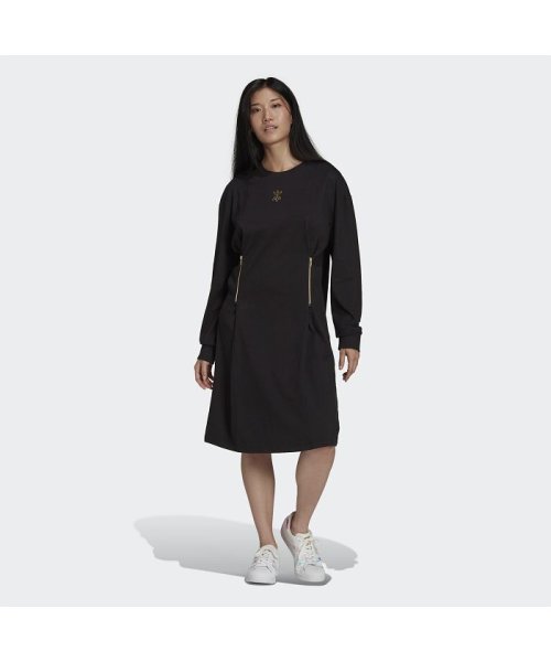 クーポン 長袖 ワンピース アディダス オリジナルス Adidas Originals D Fashion
