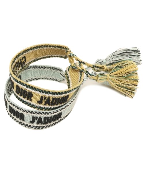 セール 17 Off クリスチャンディオール ブレスレット アクセサリー ジャディオール ミサンガ イエロー ターコイズ レディース Christian Dior B0961adrc ディオール Dior D Fashion