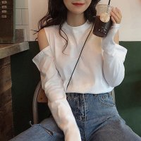 miniministore/肩出しTシャツ レディース ナチュラル/504292975