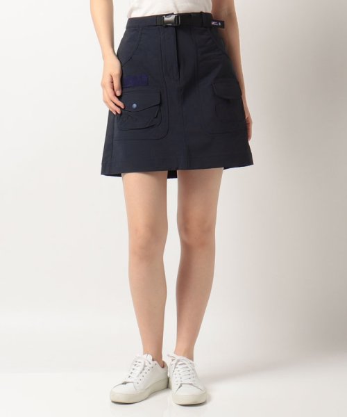 CORDURAナイロンハンズフリー スカート(42cm丈)【はっ水/ストレッチ/防風】