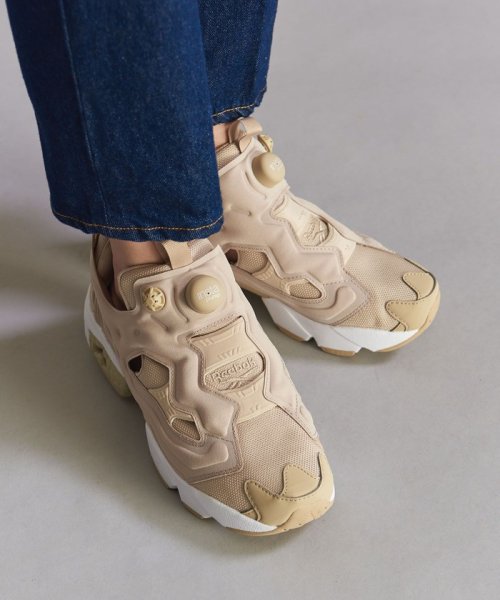 ＜Reebok（リーボック）＞INSTAPUMP FURY ポンプフューリー ベージュ/スニーカー