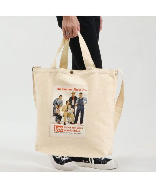 Lee トートバッグ リー Lee Retro レトロ トート バッグ 2way キャンバス ショルダーバッグ 斜め掛け 斜めがけ 通学 3 922 リー Lee D Fashion