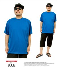 one colors/Tシャツ メンズ 大きいサイズ 半袖 吸汗速乾 ドライ メッシュ UVカット 無地 クルーネック カットソー おおきいサイズ スポーツ 白 サマー 半袖Tシャツ/504273214