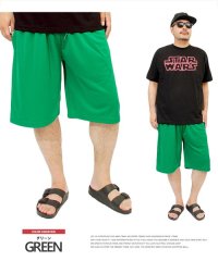 one colors/ショートパンツ メンズ 大きいサイズ 吸汗速乾 ドライ メッシュ UVカット 無地 ジャージ ハーフパンツ おおきいサイズ スポーツ 短パン 吸汗 速乾 半パン/504273215