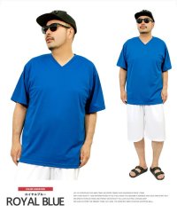 one colors/Tシャツ メンズ 大きいサイズ 半袖 吸汗速乾 ドライ メッシュ UVカット 無地 Vネック カットソー おおきいサイズ スポーツ 白 サマー 半袖Tシャツ 吸/504273216