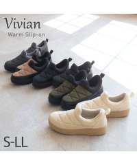 Vivian/<防寒 撥水加工>晴雨兼用防寒スリッポン/504295730